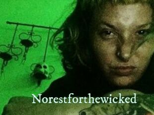 Norestforthewicked