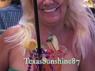 TexasSunshine87